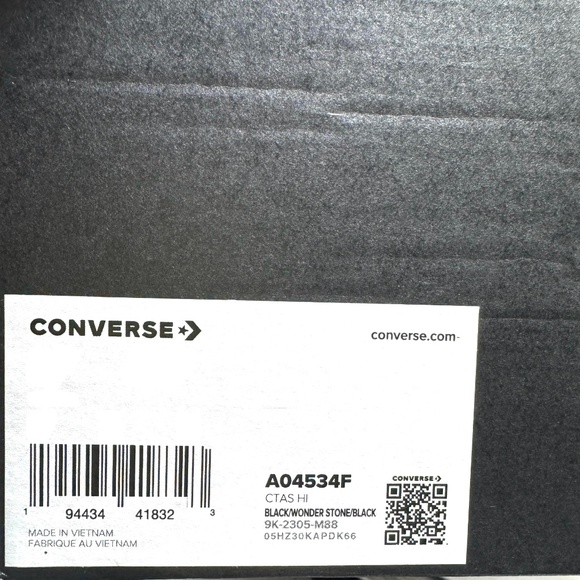 Converse Chuck Taylor High Sneakers Men's Size Skate Shoes Canvas Brown A04534F - Picture 7 of 8